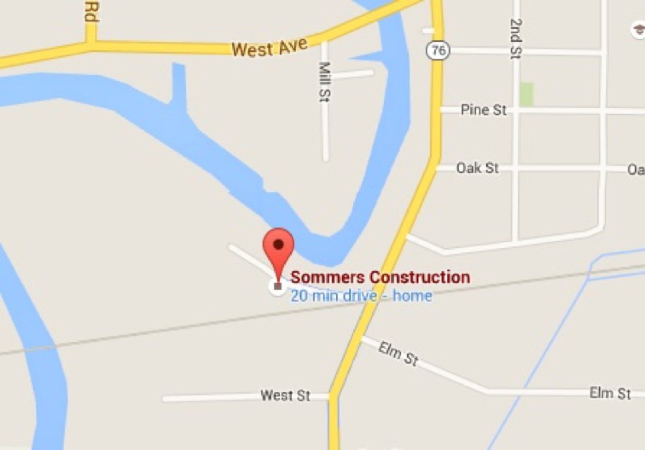 Sommers Construction Map